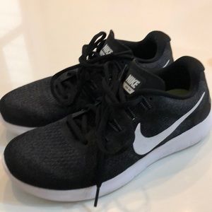 Gently used Nike Free Run shoes.